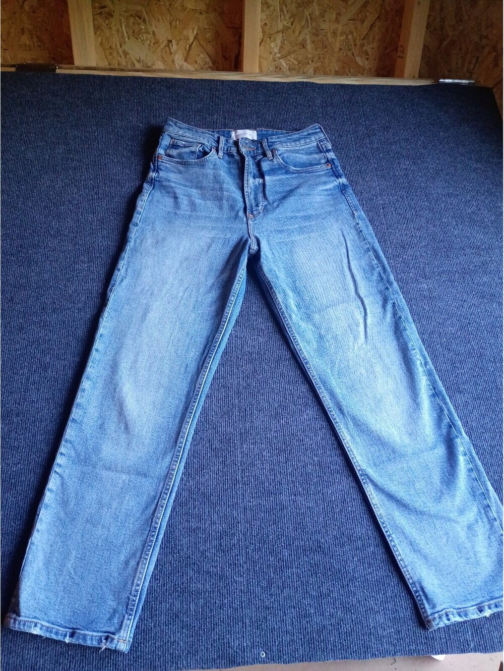 Dear John Women's Light Blue Straight Leg Jeans Size 28